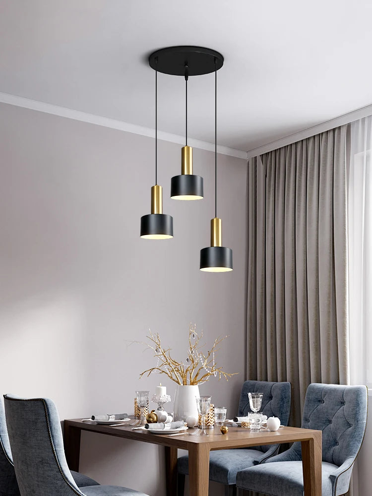 Minimalist Nordic Chandelier – Elegant Lighting for Dining Rooms, Living Rooms & Modern Interiors