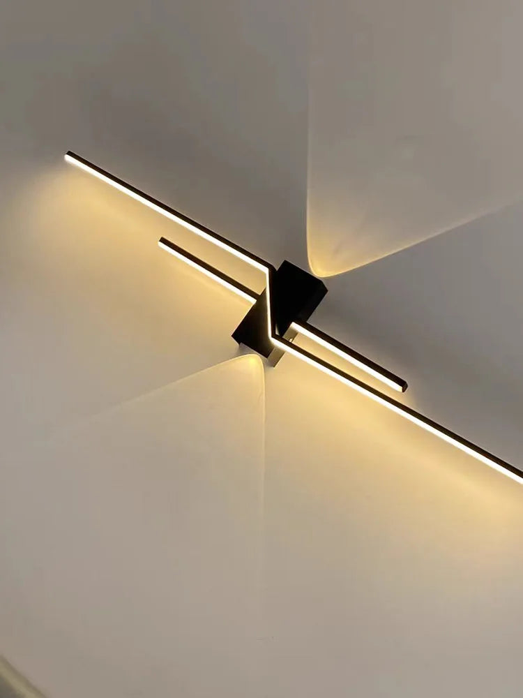 Minimalist LED Wall Light – Sculptural Ambient Lighting for Modern Living Spaces